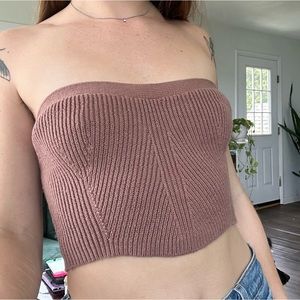pacsun bandeau top